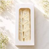 Scented Hand Poured Traditional Kaju Katli Candles,Candle for Festive Gifting and Home Decoration