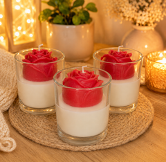 ROSE JAR CANDLE