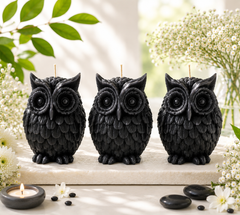 Owl candle /Owl Spiritual Candle