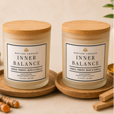 Inner Balance – Sandal Turmeric Aromatherapy Candle