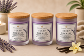 Sleep Therapy – Lavender Vanilla Aromatherapy Candle