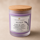 Sleep Therapy – Lavender Vanilla Aromatherapy Candle
