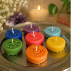 7 Chakra Mini Candle Set