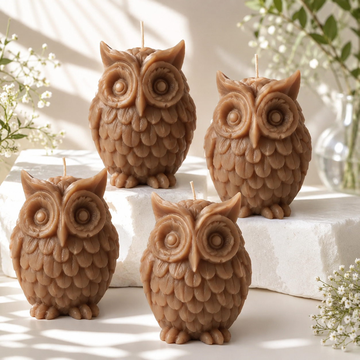 Owl candle /Owl Spiritual Candle