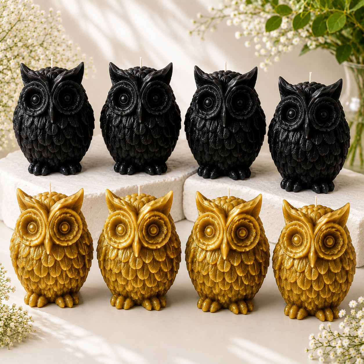 Owl candle /Owl Spiritual Candle
